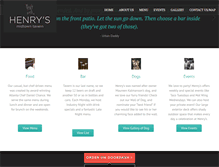 Tablet Screenshot of henrysatl.com